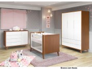 Comoda Euclar Bella Queen 27763 2 01 Porta e 04 Gavetas 0.82 m COM FRETE GRATIS